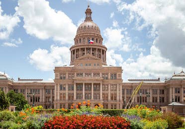 Texas capitol building exterior view near Hill Country Resort, TX