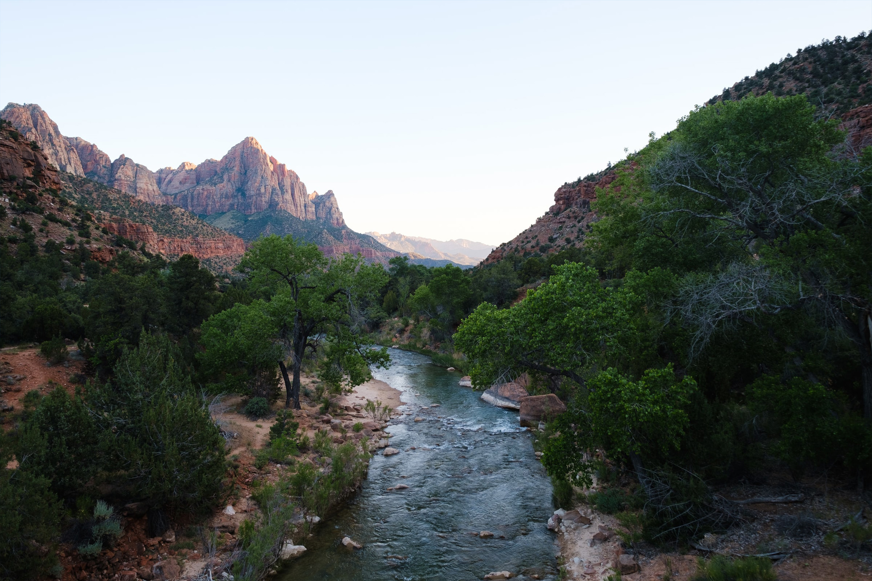The Virgin River, Zion National Park 
