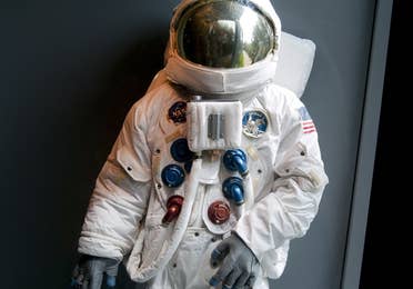 Astronaut suit at the American Space Museum in Titusville, Florida