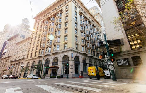Exterior of New Orleans Resort in Louisiana.