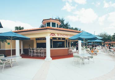 Windward Pool Bar in River Island at Orange Lake Resort near Orlando, Florida.