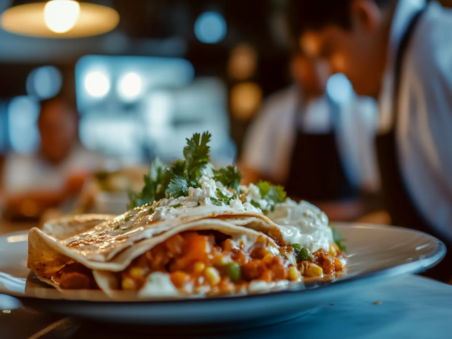 Zoomed in on a delicious Southwestern plate of food Scottsdale AZ resort