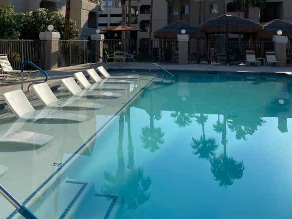 Activity Center Pool at Desert Club Resort in Las Vegas, Nevada.