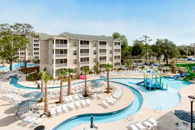 Lazy river at South Beach Resort