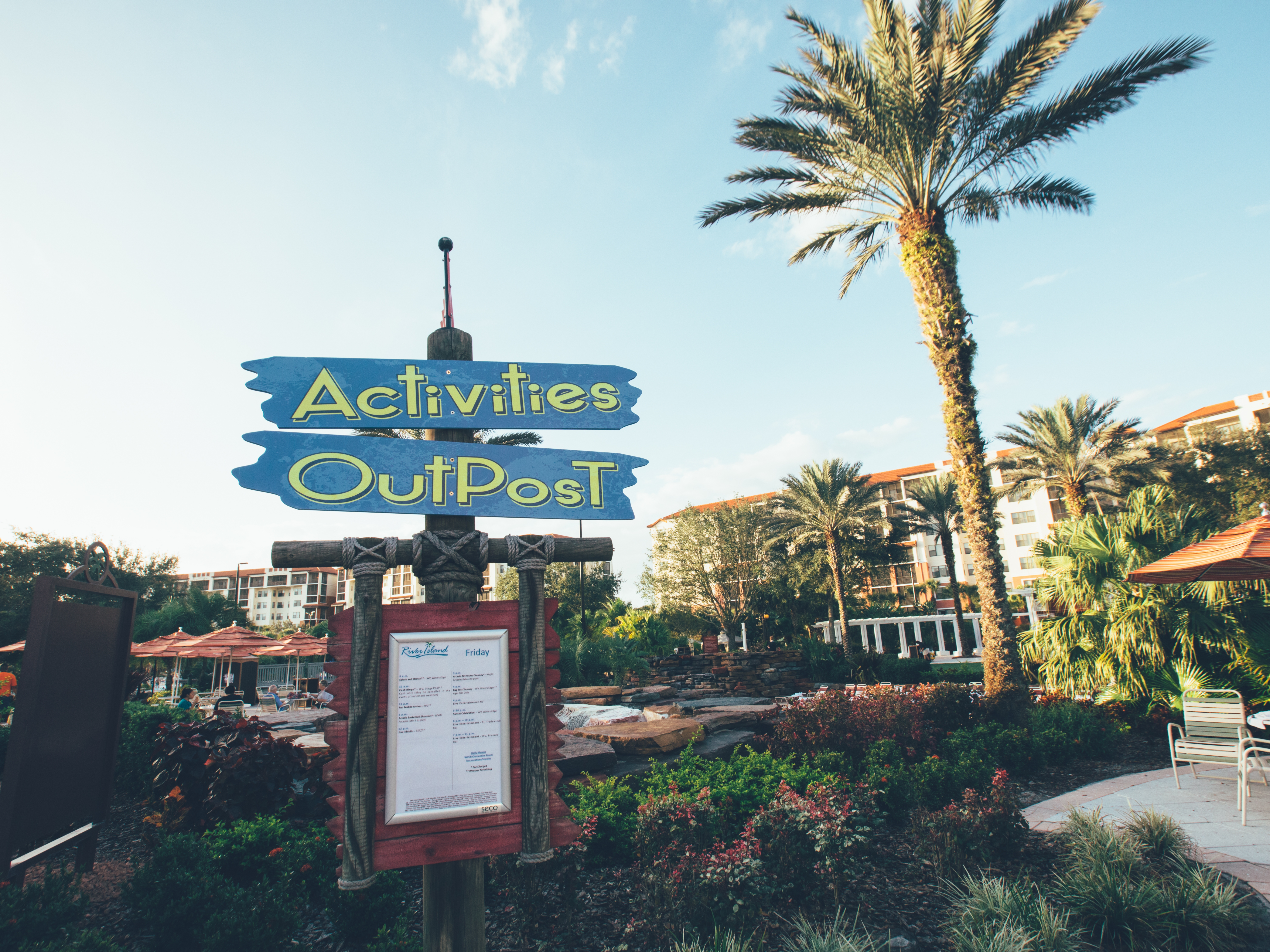 Activities Outpost in River Island at Orange Lake Resort near Orlando, Florida.