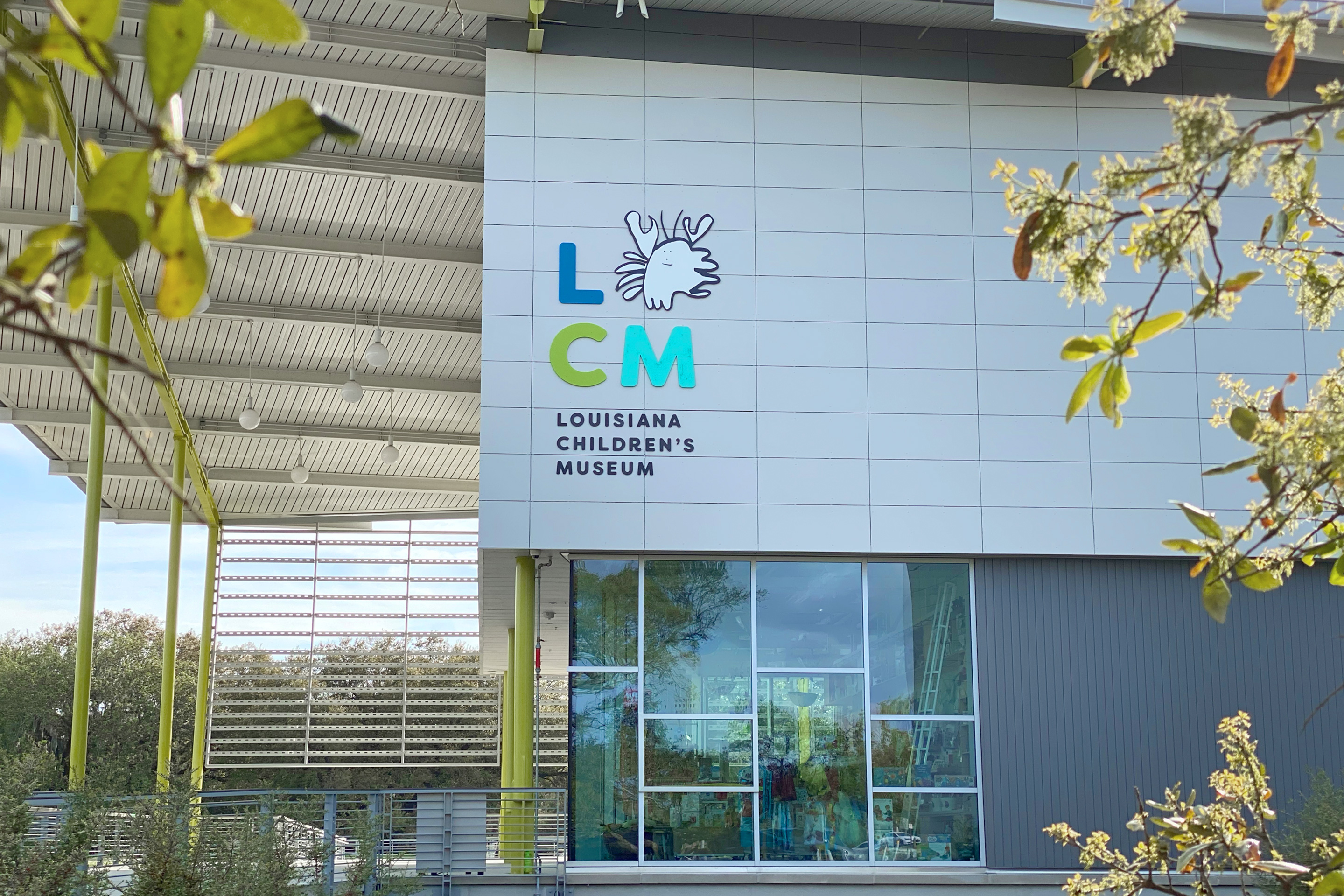 The exterior of the Louisiana Children's Museum