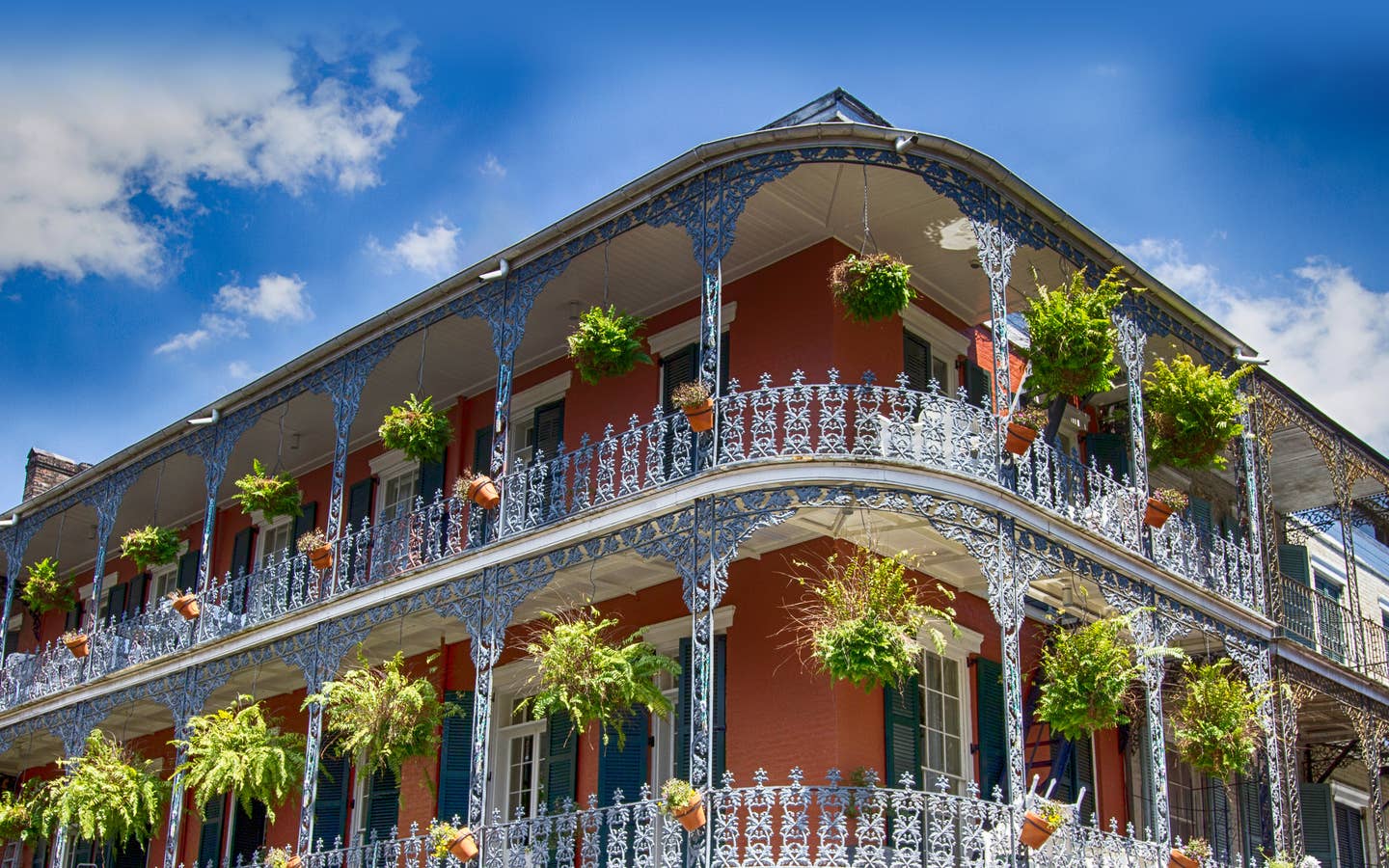 Local buildings near New Orleans Resort in Louisiana.
