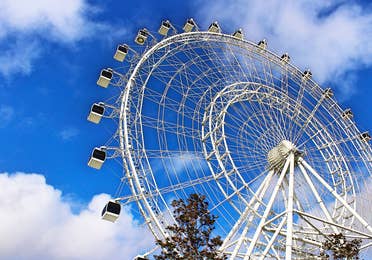 The wheel at Icon Park in Orlando, Florida