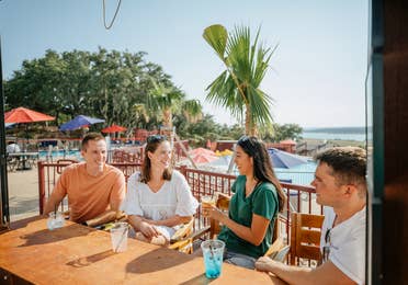 The Oasis Bar at Hill Country Resort in Canyon Lake, Texas