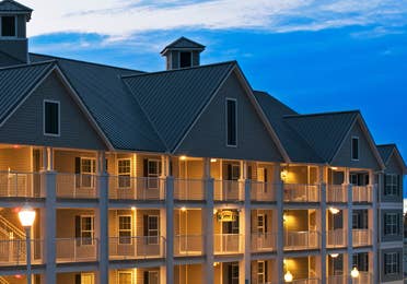 Property building at Hill Country Resort in Canyon Lake, Texas.