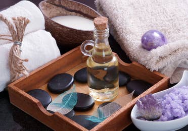 Spa materials at Cape Canaveral Beach Resort.