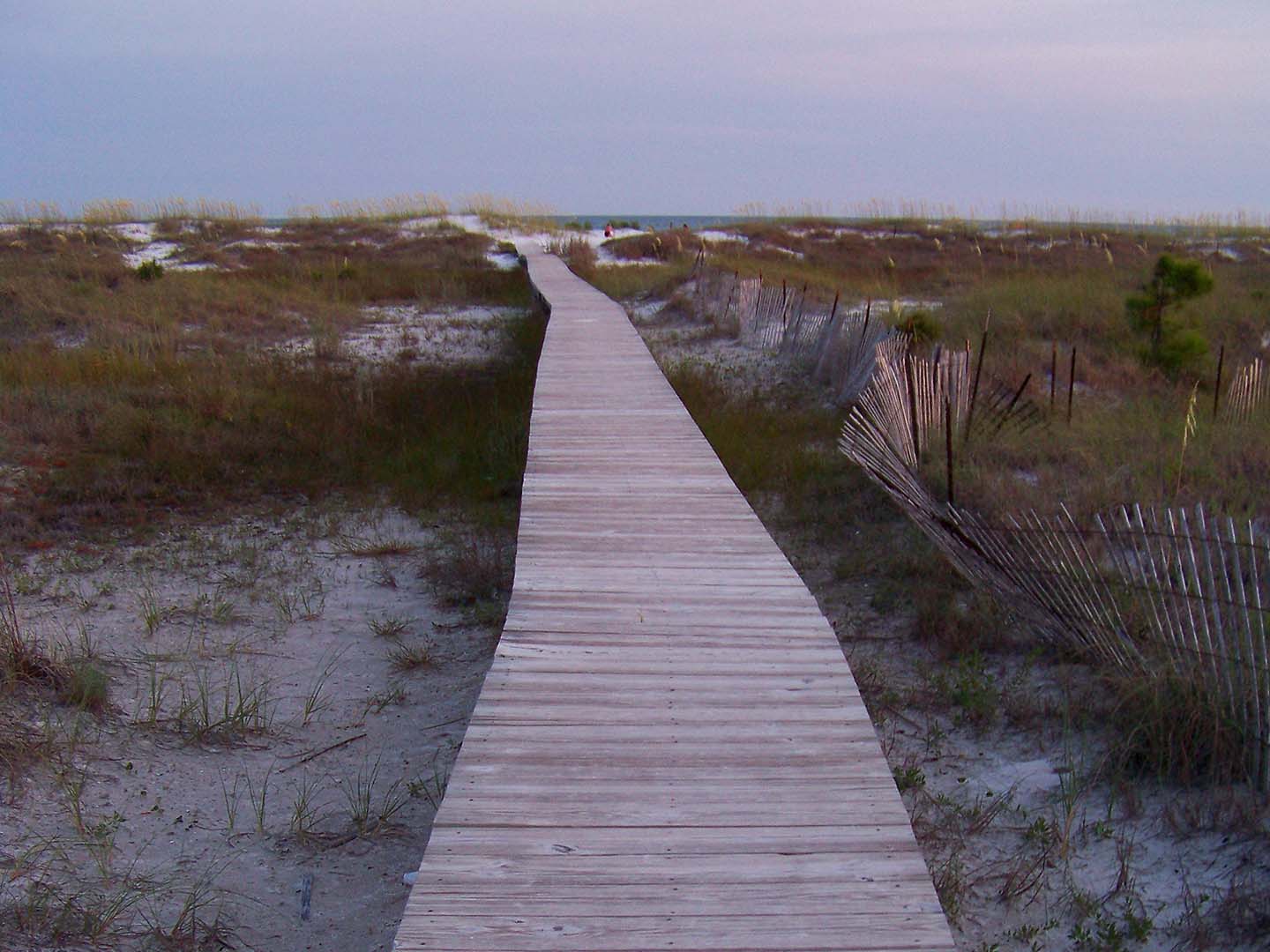 Beach pathway to the Crooked Island Beach