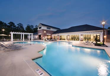 Pool at Williamsburg Resort in Virginia.