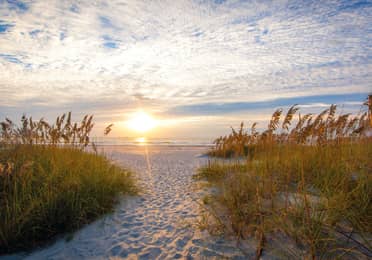 Beach views at Cape Canaveral Beach Resort