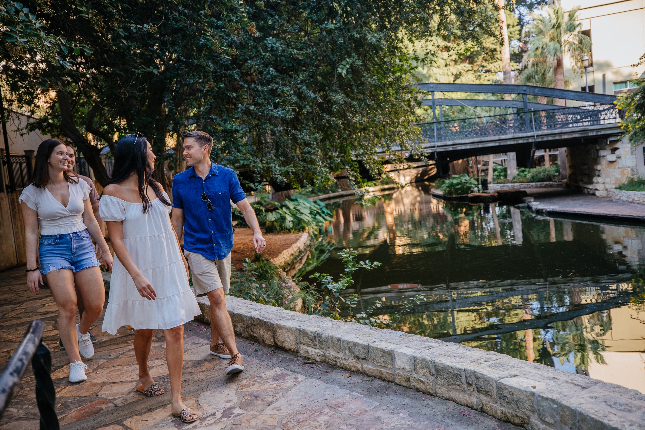 San Antonio River Walk near Hill Country Resort, TX.