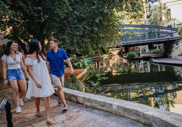 San Antonio River Walk near Hill Country Resort, TX.
