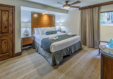 Master Bedroom in the four-bedroom Signature villa at the Scottsdale Resort in Arizona