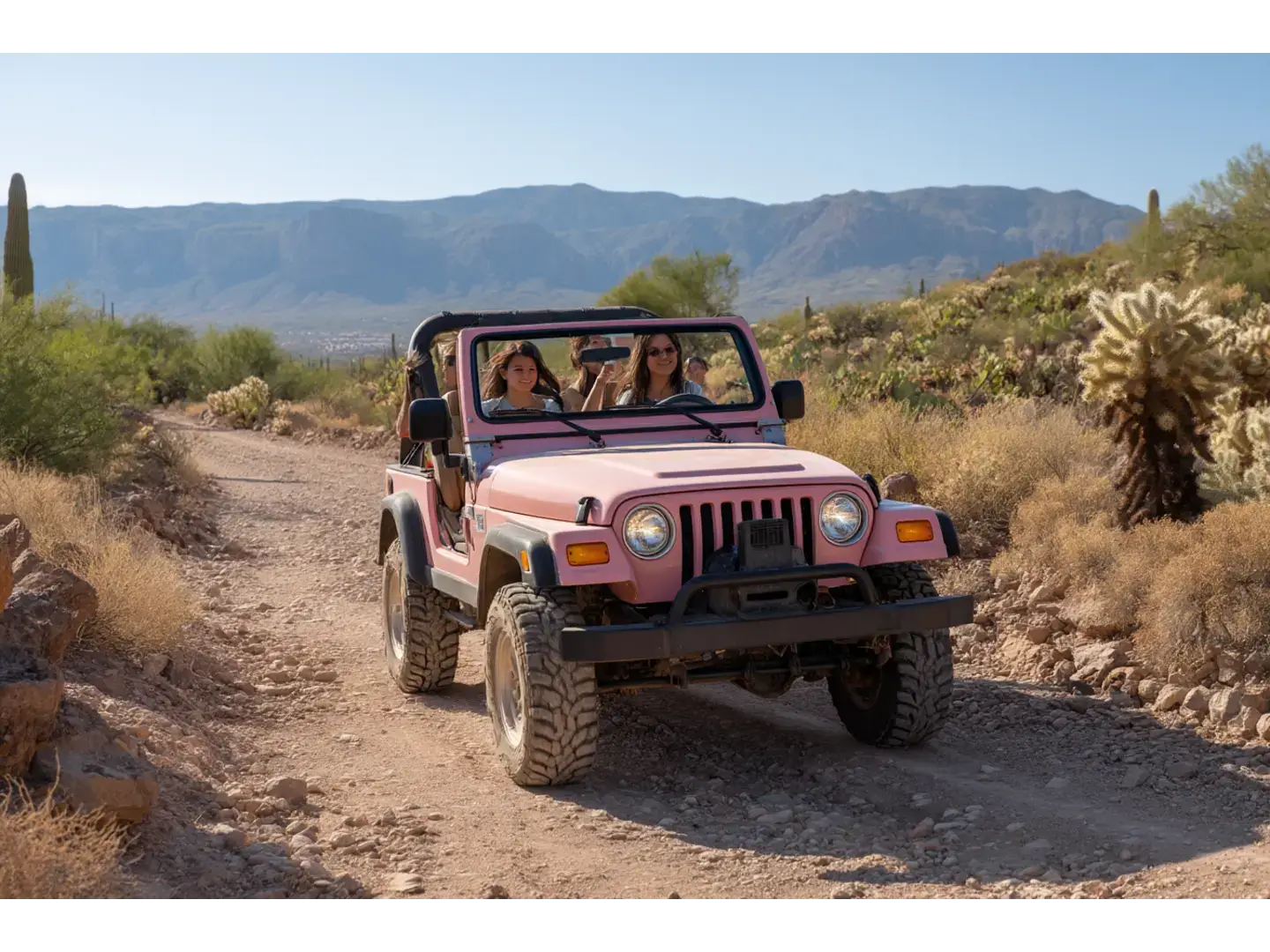 Jeep Tour Through the Desert