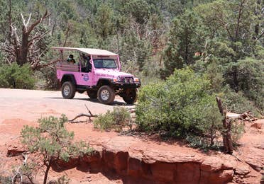 Pink Jeep Tour near Scottsdale Resort.