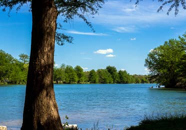 water view of Tyler State Park near Villages Resort in Flint, Texas.