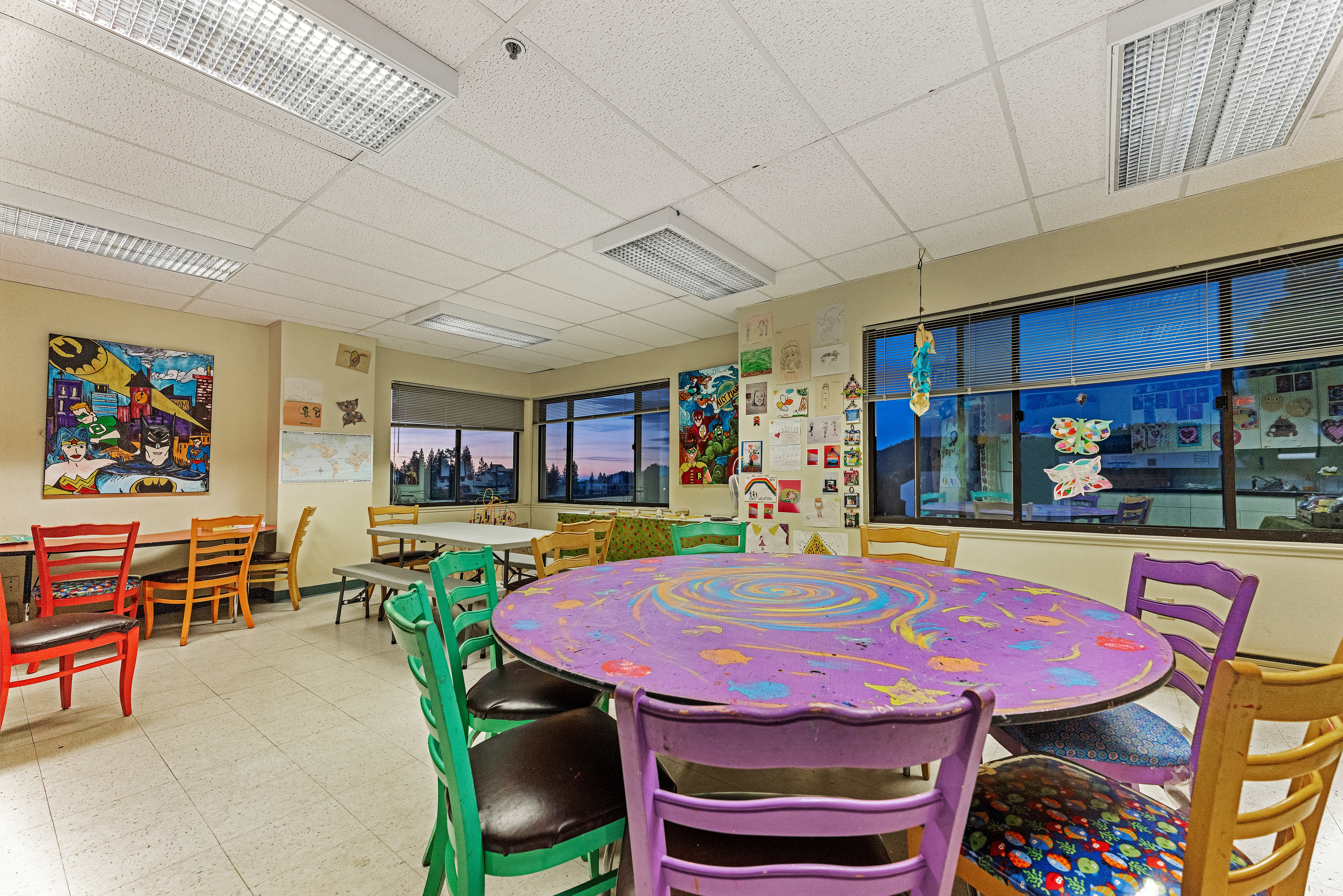 Kids activity center at Tahoe Ridge Resort in Stateline, Nevada.