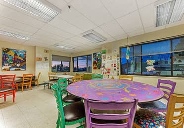 Kids activity center at Tahoe Ridge Resort in Stateline, Nevada.