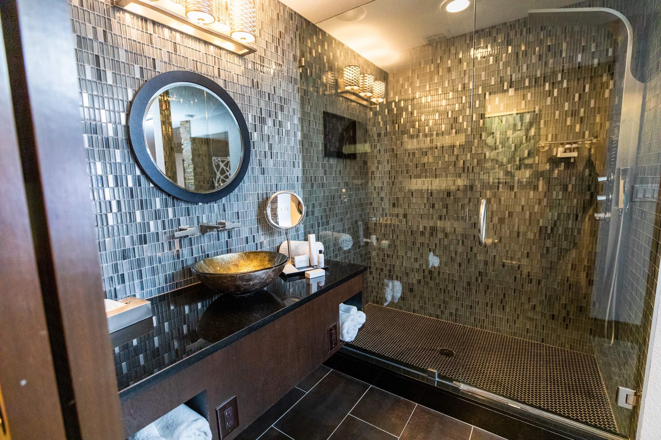 Bedroom in a Signature Villa at Desert Club Resort in Las Vegas