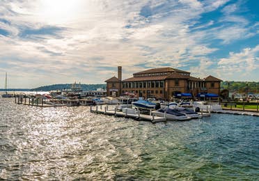 Cruises at Lake Geneva, Wisconsin.