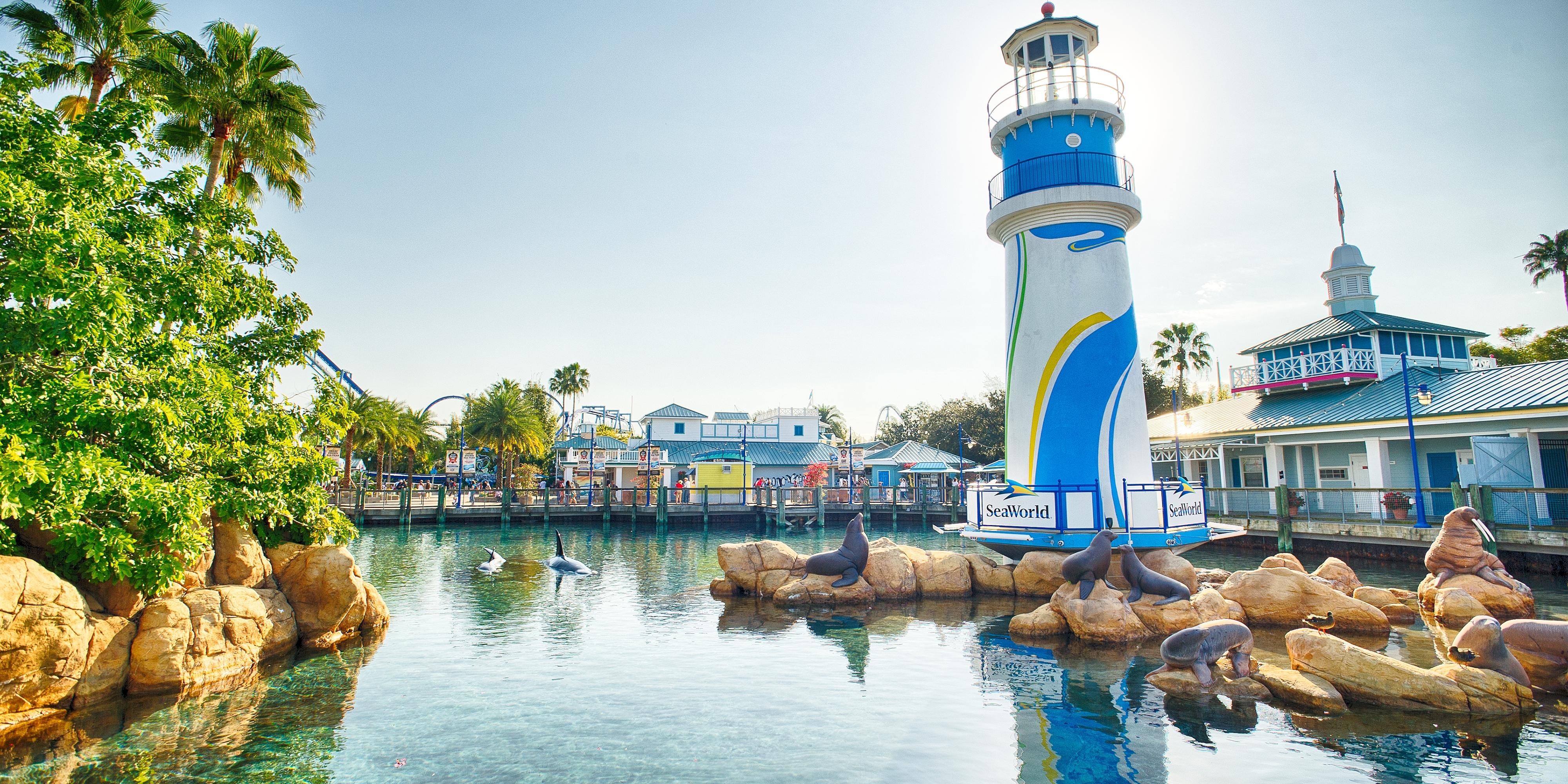 Exterior view of SeaWorld Orlando