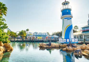 Exterior view of SeaWorld Orlando