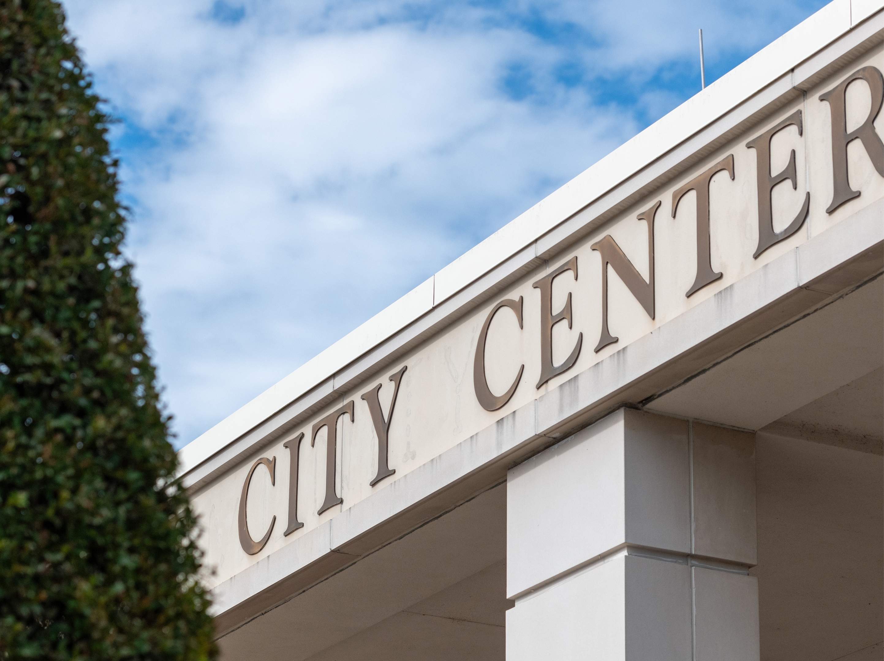 CityCenter D.C. sign on a modern building in Washington, D.C. 