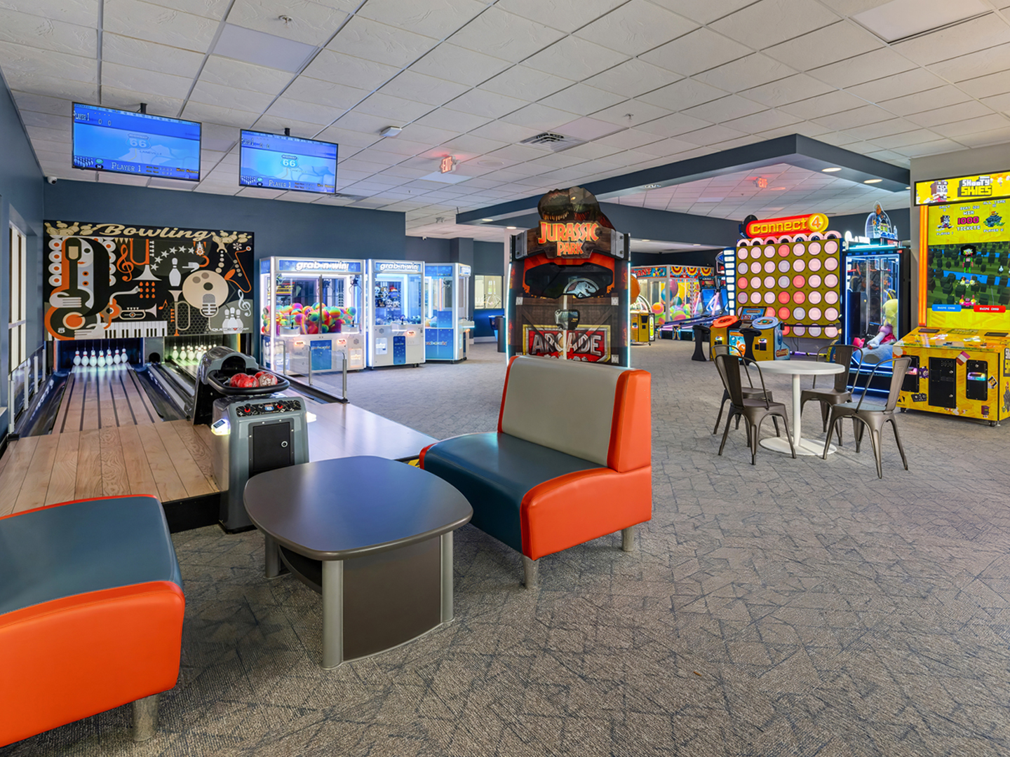 Game room at Cape Canaveral Beach Resort.