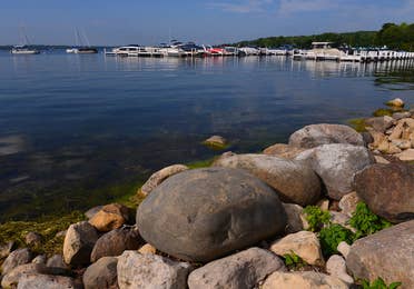 Shore Path near Lake Geneva Resort in Wisconsin.