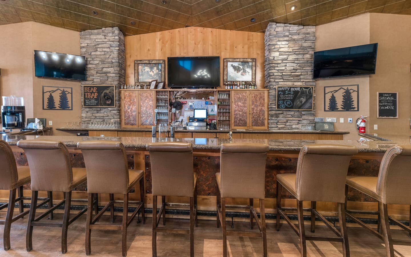 Beartree Bar at Tahoe Ridge Resort in Stateline, Nevada,