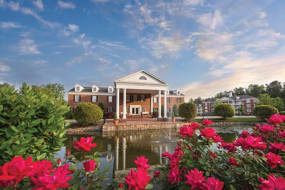 Property building at Williamsburg Resort