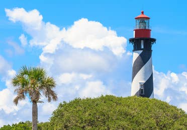 St. Augustine Lighthouse near Orange Lake Resort in Orlando, Florida