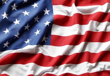 American flag at the American Freedom Museum near Villages Resort in Flint, Texas.