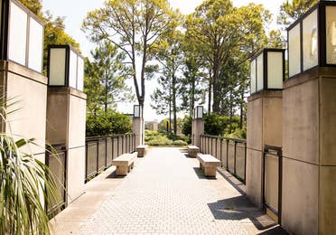 exterior view of the New Orleans Museum of Art near New Orleans Resort.