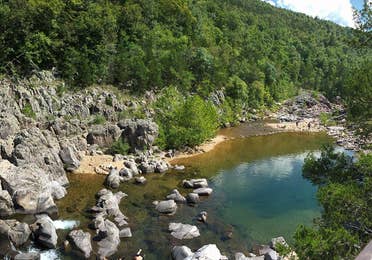exterior view of Johnson’s Shut-Ins State Park near Timber Creek Resort in De Soto, MO.