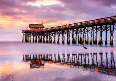 Cocoa Beach Pier near Orange Lake Resort in Orlando, Florida