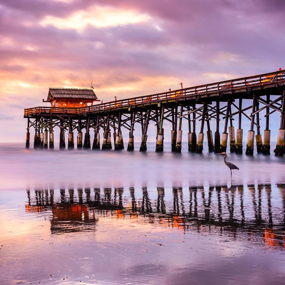 Cocoa Beach Pier near Orange Lake Resort in Orlando, Florida