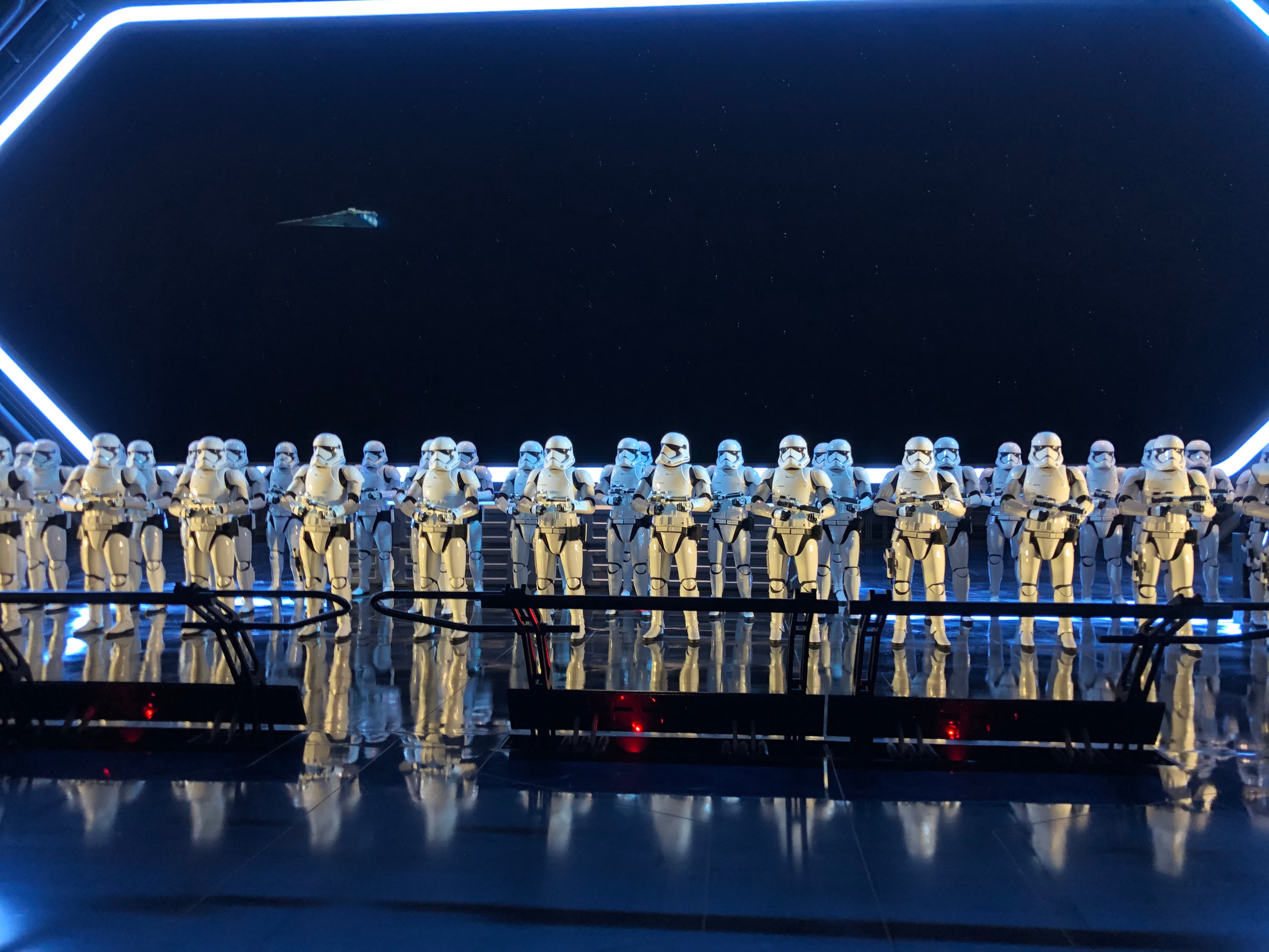 Stormtroopers on Rise of the Resistance