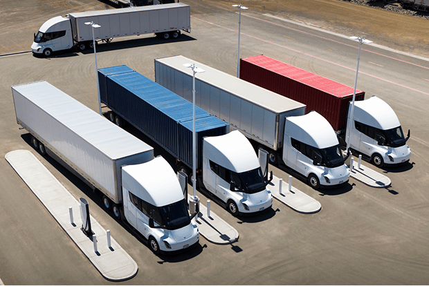 Heavy-duty EV charging station