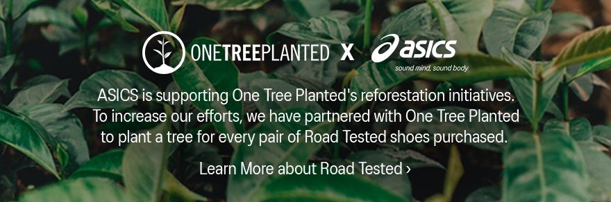 One Tree Planted x ASICS initiative