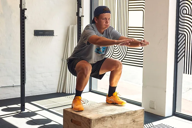 Person in the gym