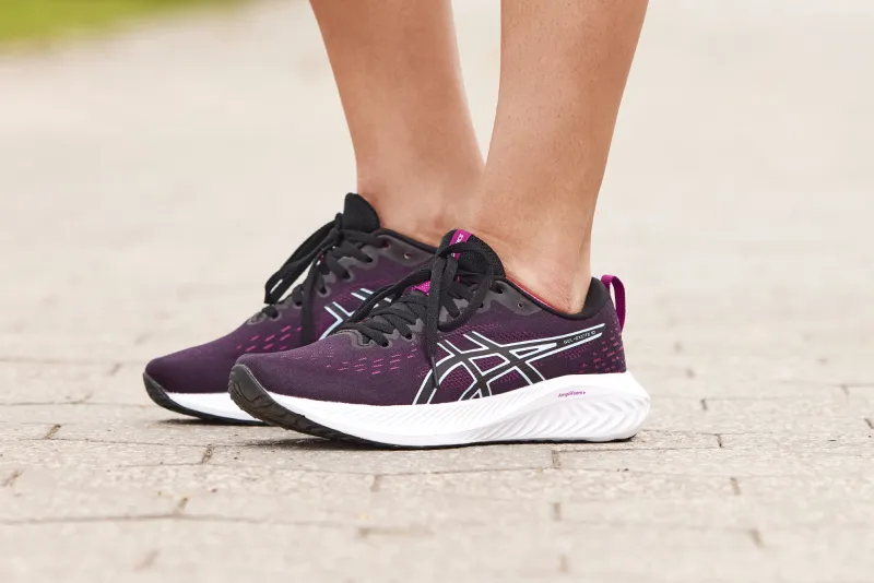 ASICS pink shoes