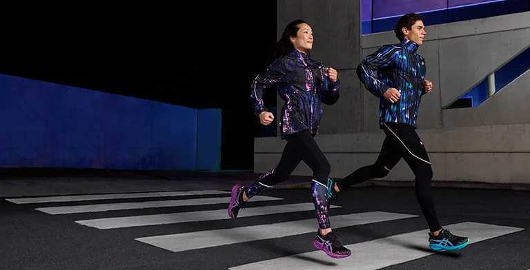 ASICS Athletes training.