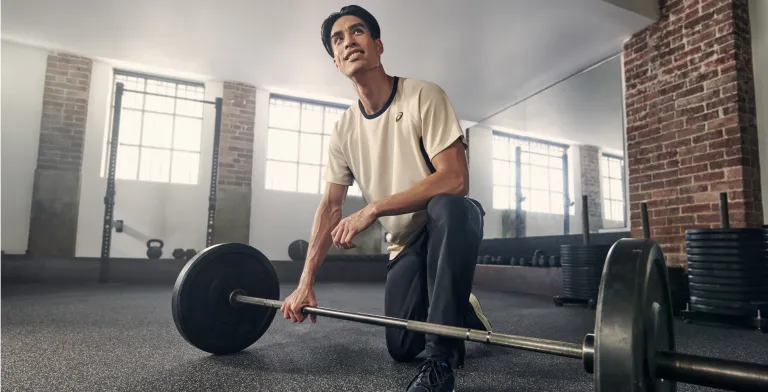 ASICS Athletes Training.