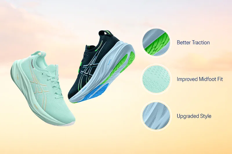 ASICS Nimbus 26 specs and technology