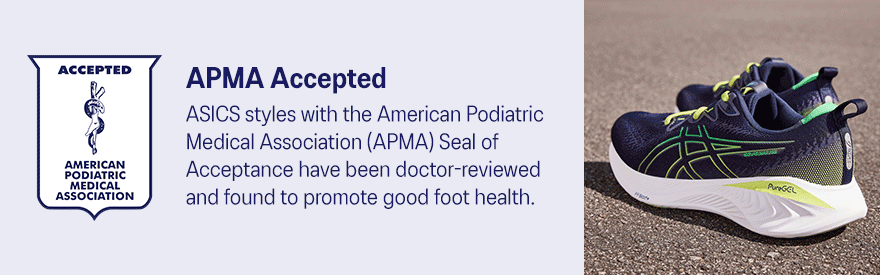 American Podiatric Medical Association accepted shoes